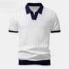 Monaco Textured Knit Polo