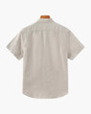Coastal Linen Short Sleeve Shirt